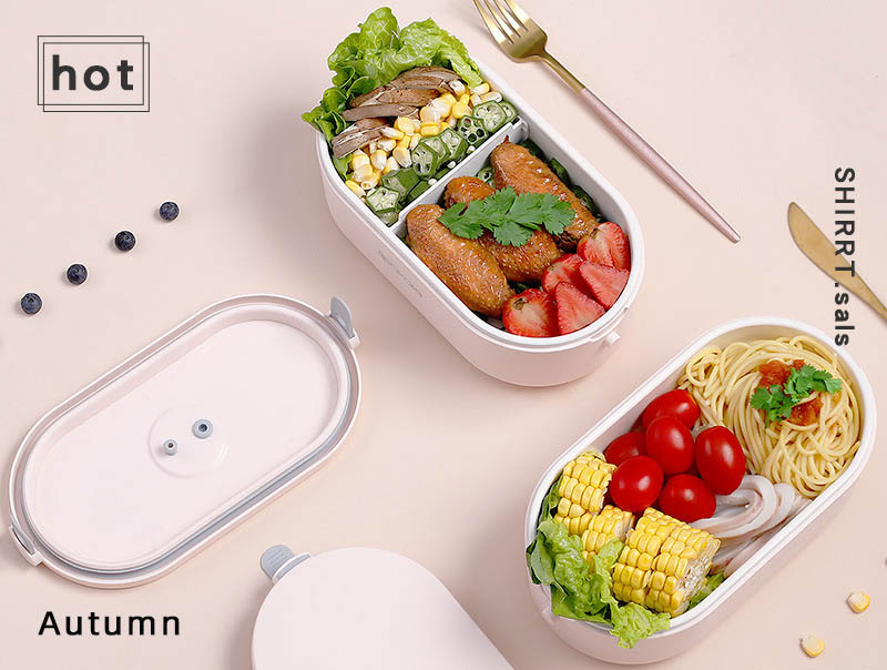 AnkaleANNWOO 700ML免注水多功能電熱飯盒 2