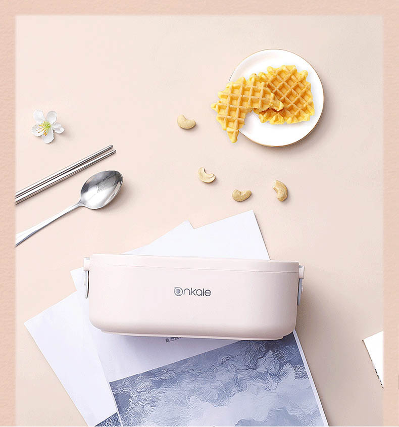 AnkaleANNWOO 700ML免注水多功能電熱飯盒 9