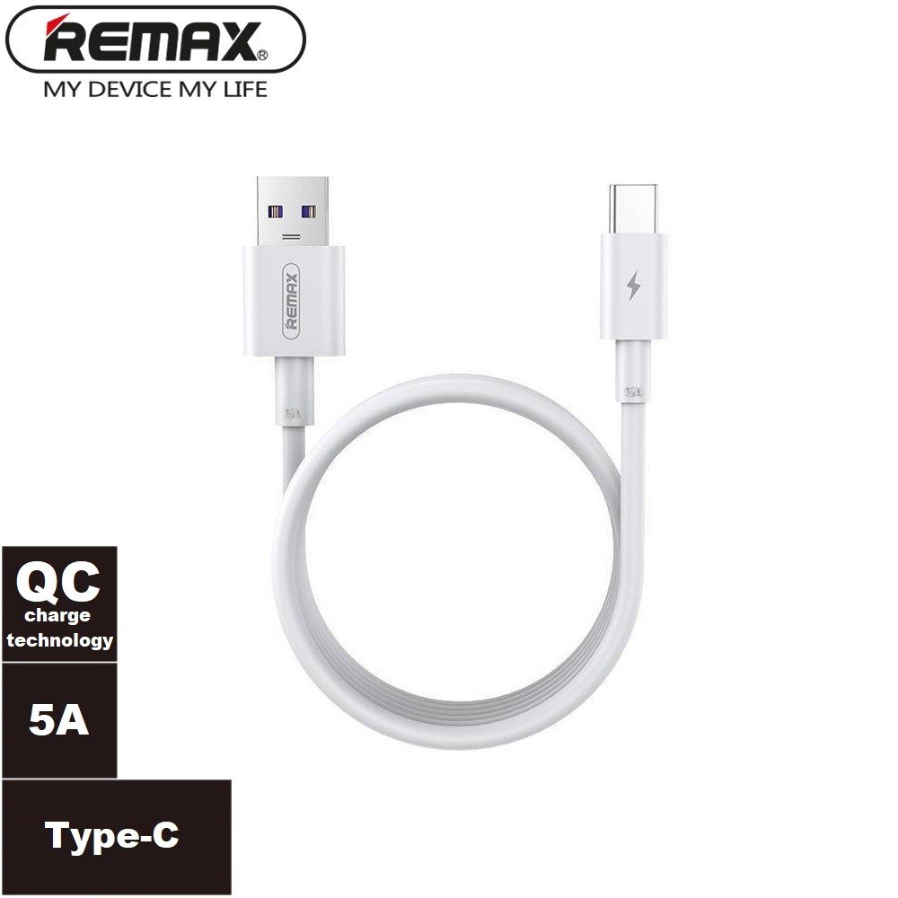 RC 183a 22.5W 5A USB 轉 USB C Type C 接口全兼容快充數據線，線長：2m（白色） 2