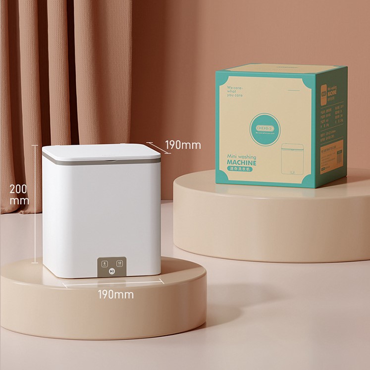 德國OIDIRE迷你超聲波洗衣機洗襪子內褲專用 6