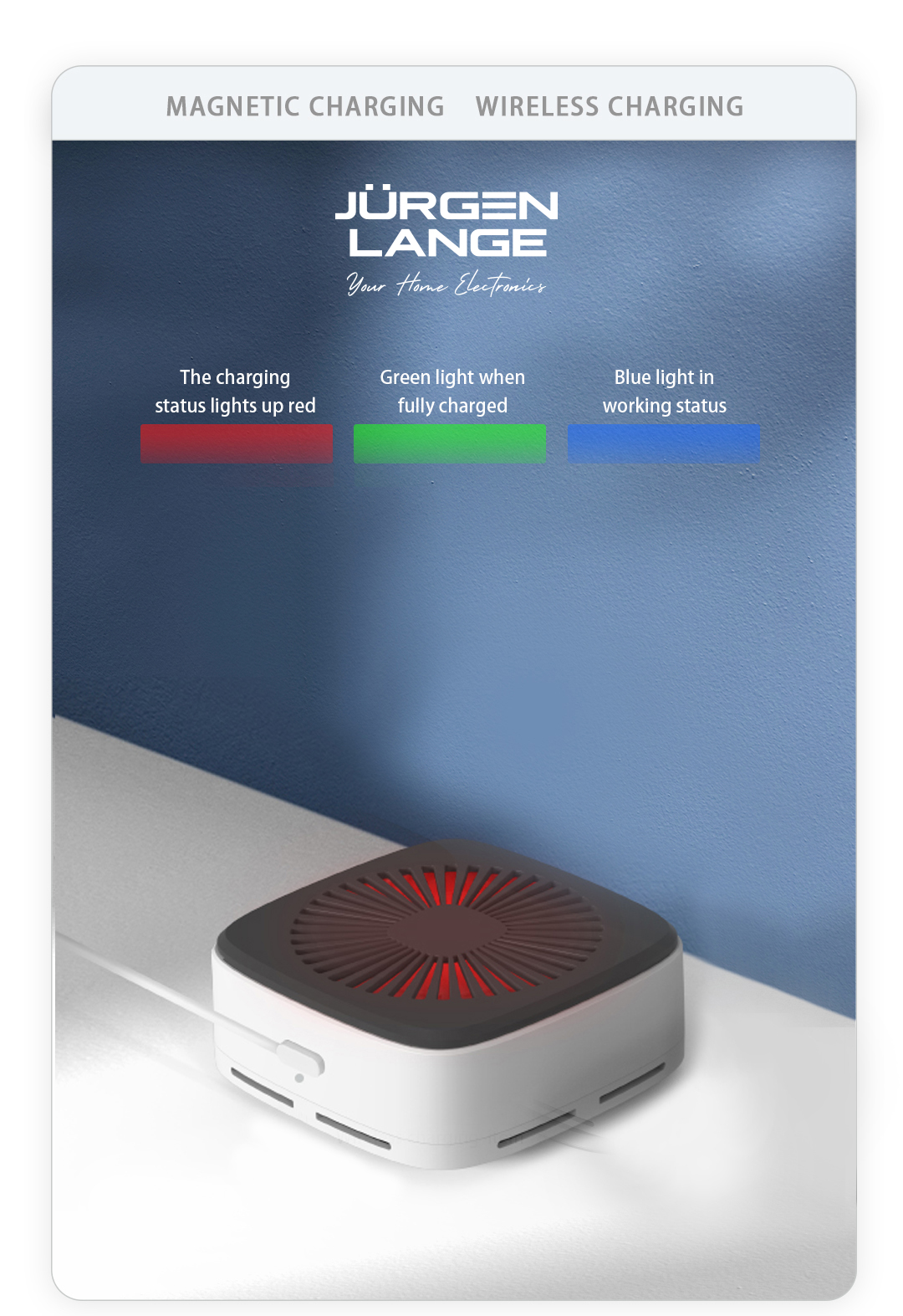 JÜRGEN LANGE蔬果食品清洗機-USB充電 蔬果食品清洗機