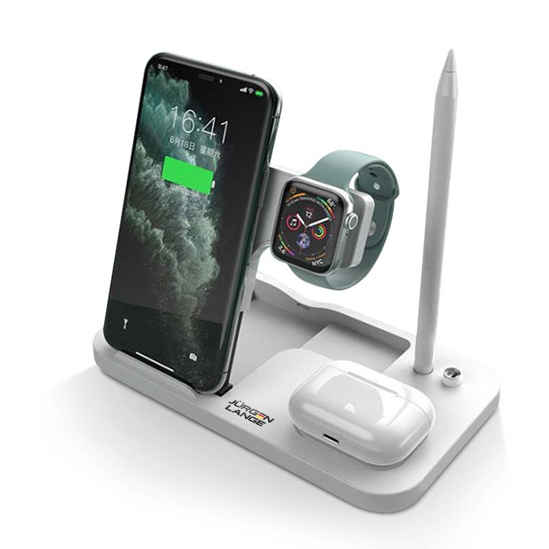 Jürgen Lange 4合1摺疊式無線15W快充充電座