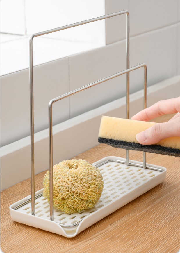 IMAKARA廚房瀝水抹布架 14