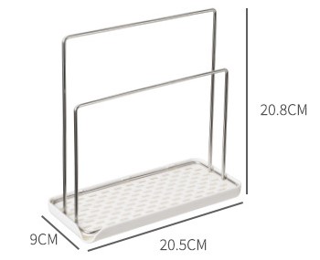 IMAKARA廚房瀝水抹布架 15