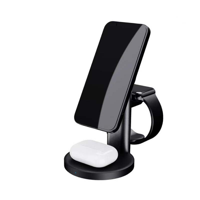 Jürgen Lange Magsafe磁吸三合一無線充電器手機支架座充