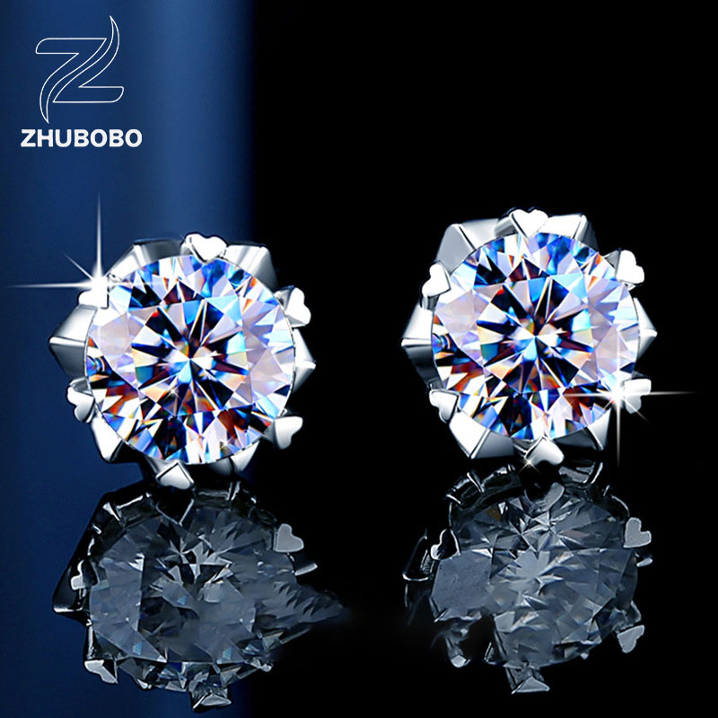 Zhubobo S925純銀雪花1卡莫桑鑽耳釘 O1CN01DonVrA1wRHWb4chfj 2212935466304 0 Cib