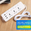YangscoolYS 3K33UElectricalSocketsUSBPortsIndividuallySwitched250V 10A 3MCordUKPlug 7 130x