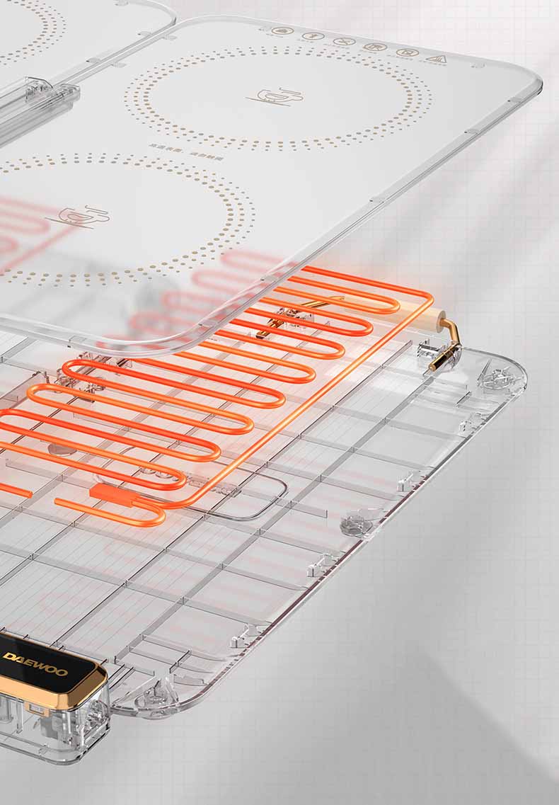 DAEWOO摺疊恒溫暖菜板WB01 详情 06 8