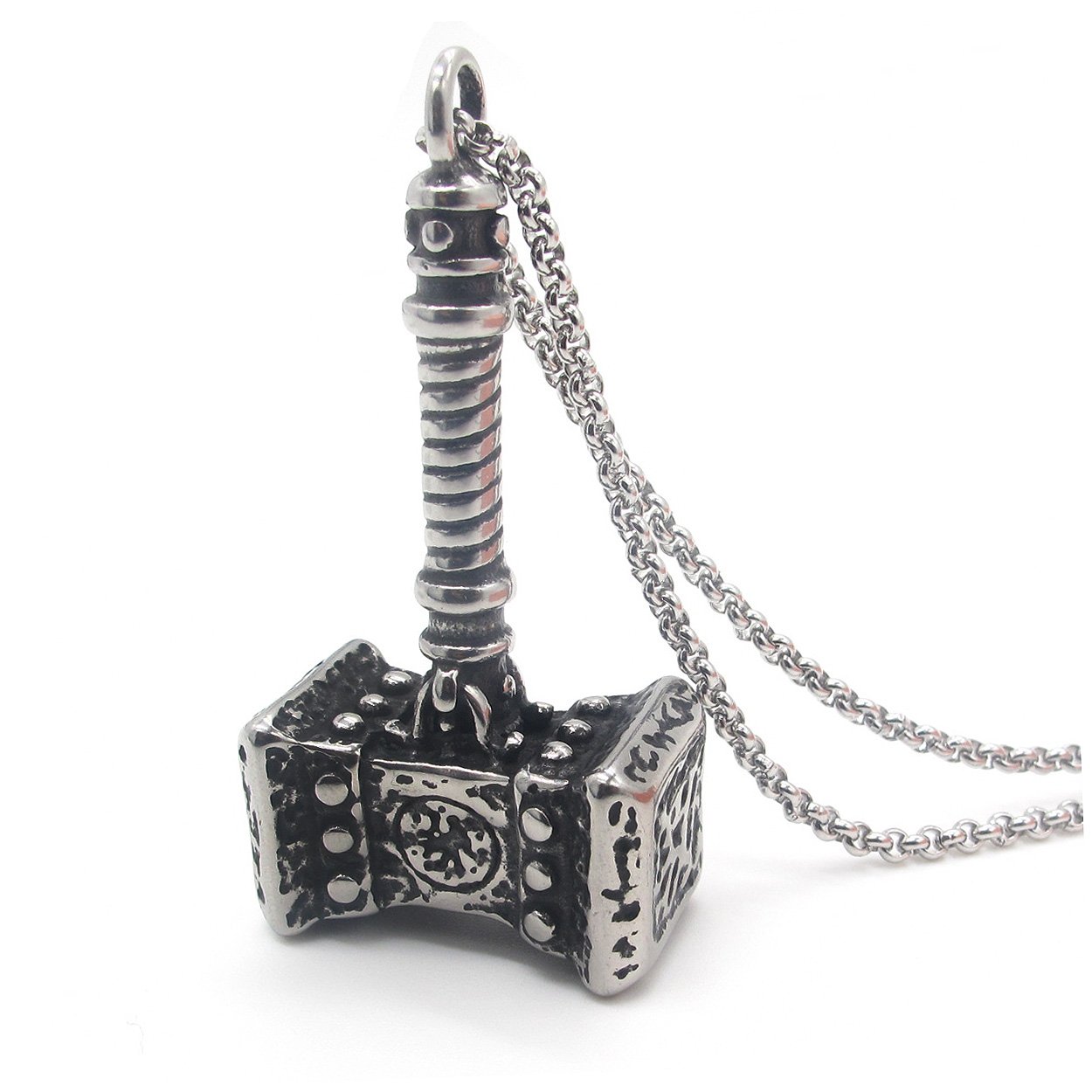 403926303b4833ab122dd28036c2a8a3 MENDEL 20Mens 20Viking 20Thor 27s 20Hammer 20Necklace 20Pendant 20Mjolnir 20Odin 20Stainless