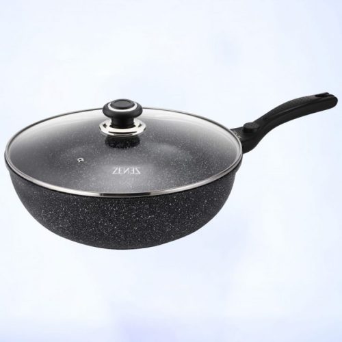 Zenez尚膳廚30cm 陶瓷雲石平底鍋