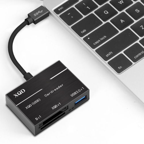 3合1 XQD2.0讀卡器 Type-C介面帶USB+SD（HC）