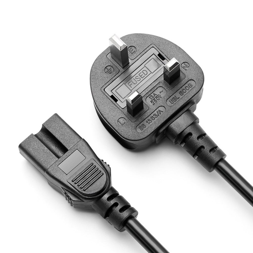香港13A英規凹槽電源線1.5米水煲線三孔純銅電源線 250V x 3條