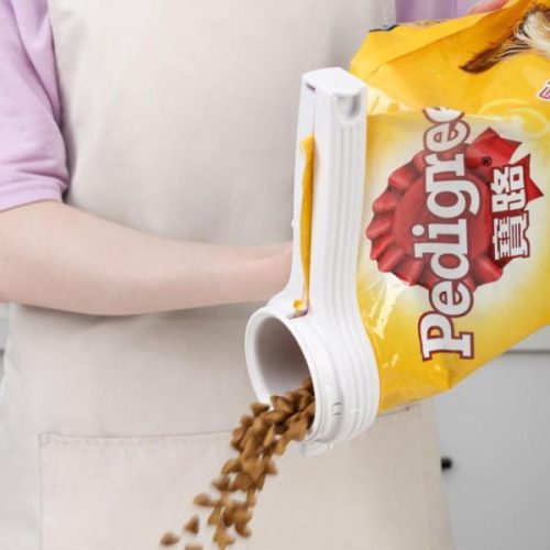 日本Imakara家用麥皮奶粉袋茶葉袋零食袋密實封口夾