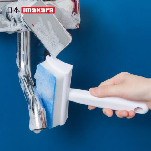 日本Imakara浴室二合一清潔清潔刷清潔玻璃鏡面不留痕跡