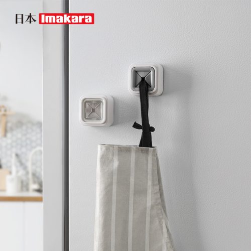 日本Imakara廚房浴室免打孔毛巾抹布塞