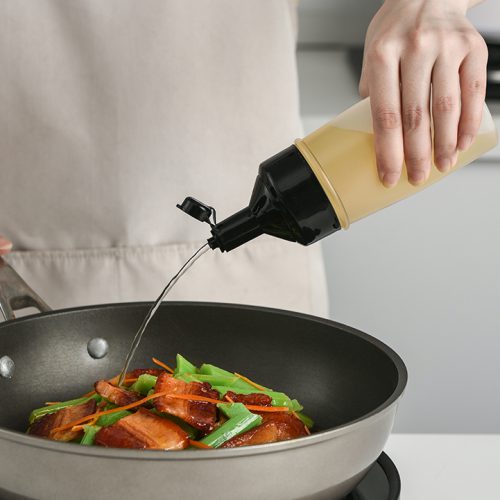 日本Imakara擠油壺調味料瓶擠壓式控油瓶