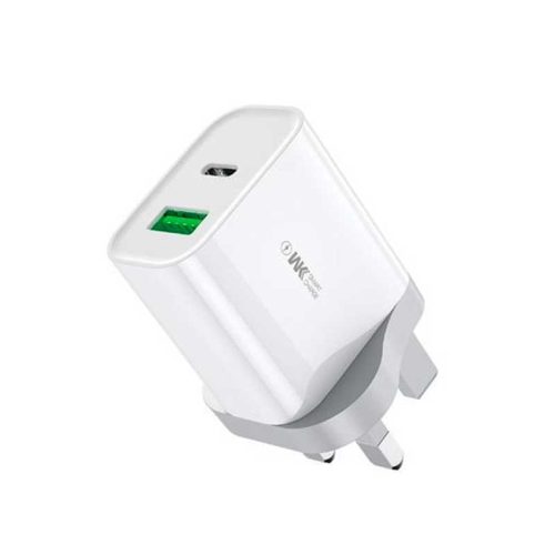 移動電源 WK Design USB 充電火牛20W QC 3.0 WP-U53有USB Type-C 輸出