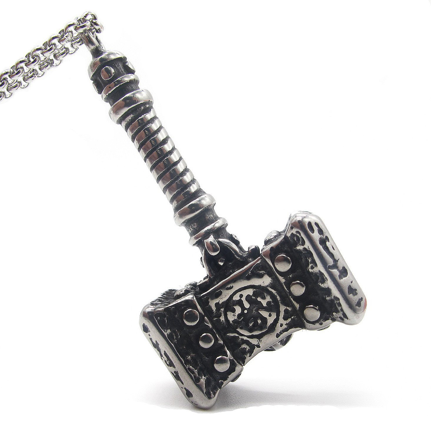D39cc85c733db01b9756886548f5d20a MENDEL 20Mens 20Viking 20Thor 27s 20Hammer 20Necklace 20Pendant 20Mjolnir 20Odin 20Stainless