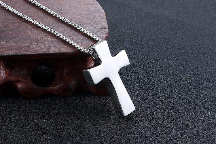 潮流鈦鋼男仕飾物 愛爾蘭塞爾特人三位一體結克拉達十字吊墜頸錬 详情 11 19