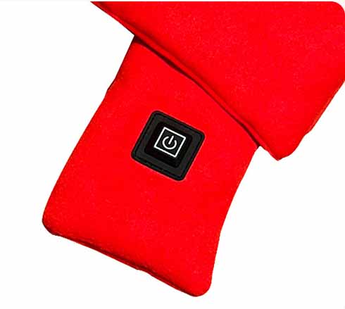 配足容量5000毫安充電寶可水洗發熱頸巾 12