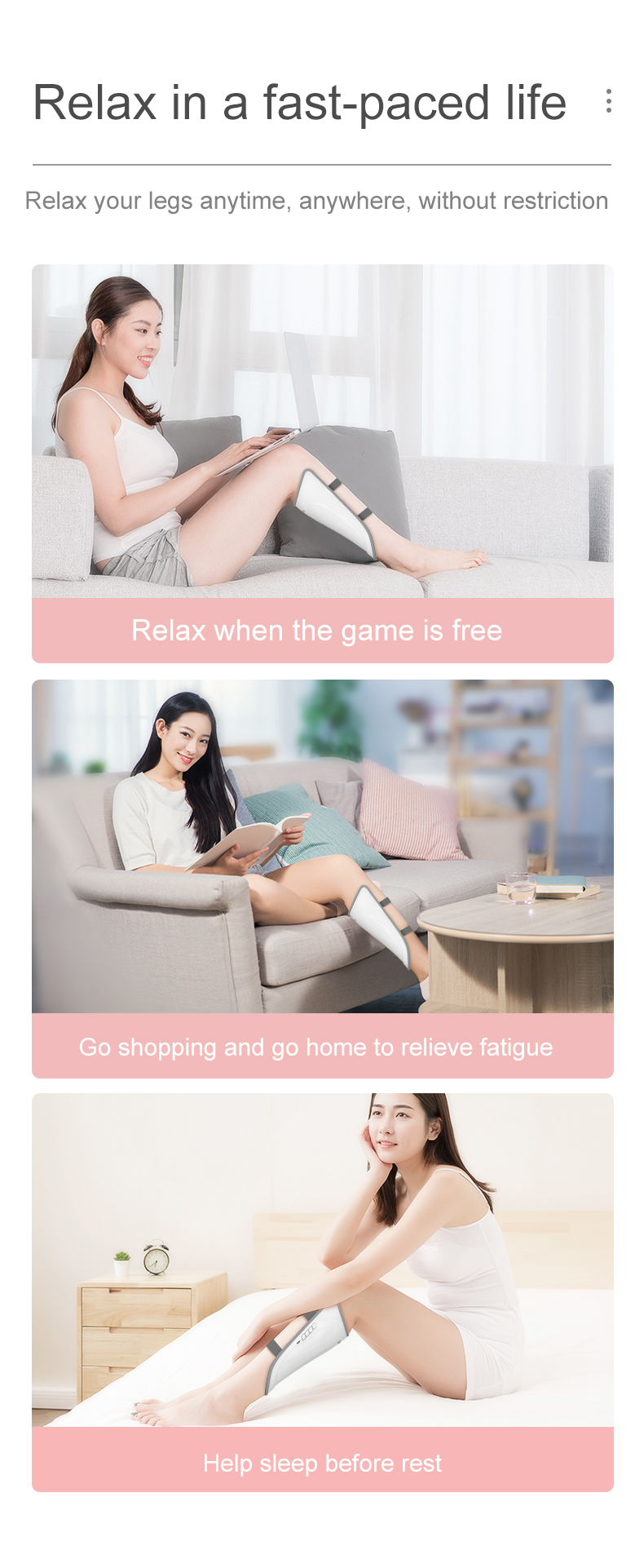 德國JÜRGEN LANGE T200 腿部雕塑按摩器一對兩隻裝 Jürgen Lange