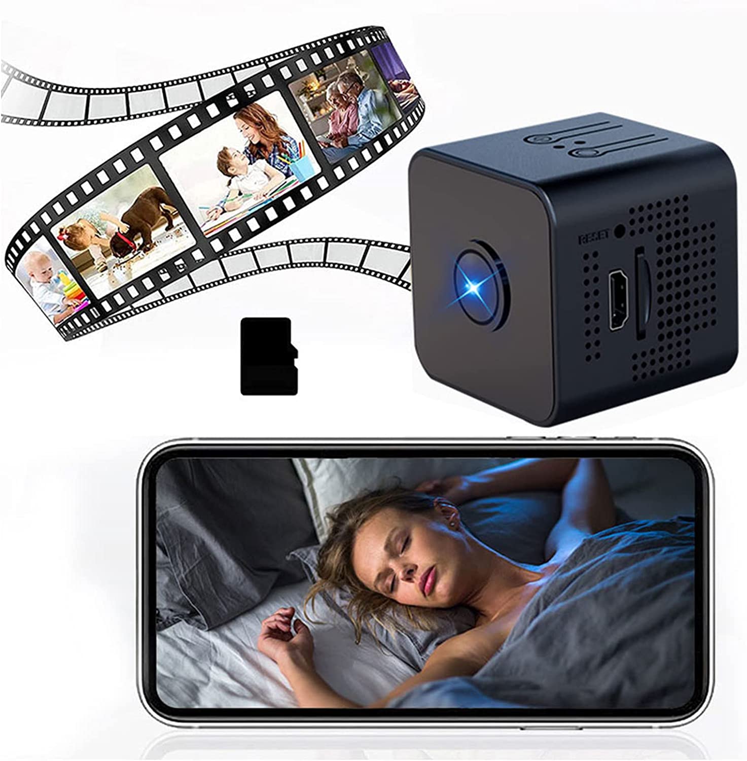 小方塊無線1080P高清夜視攝像頭智能監控器 8 3