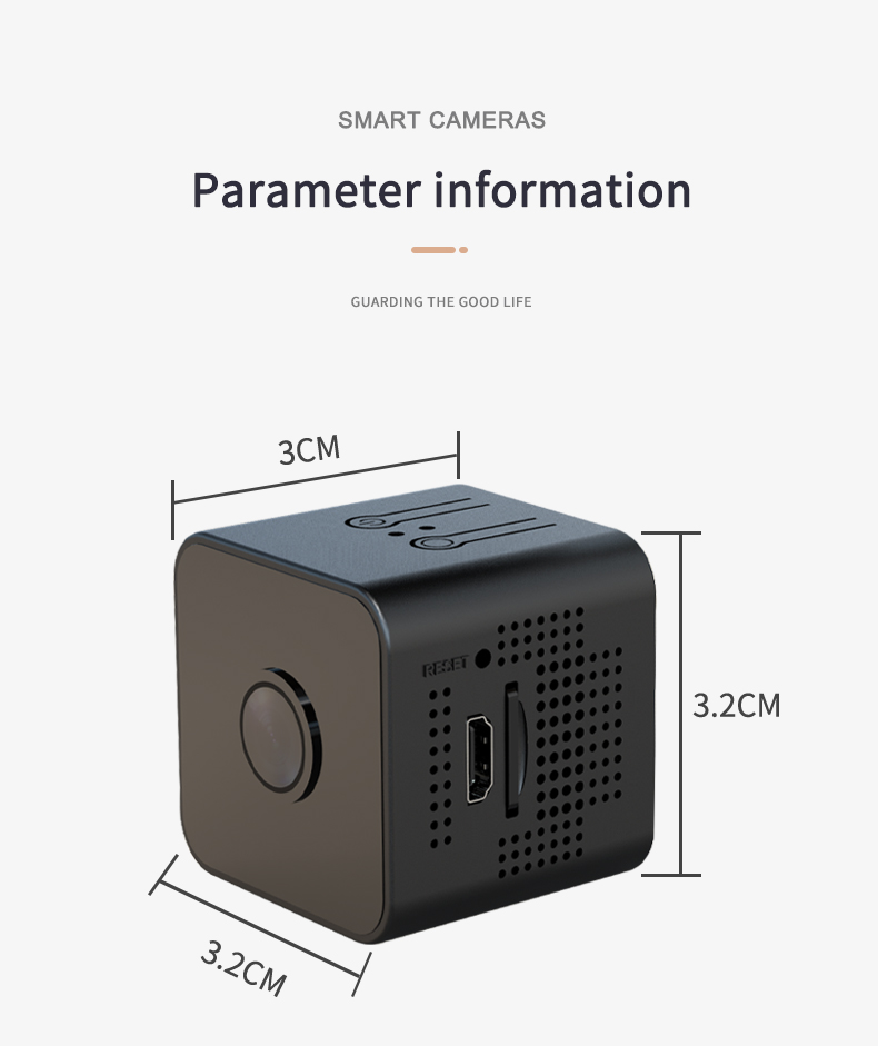 小方塊無線1080P高清夜視攝像頭智能監控器 英文详情页 08