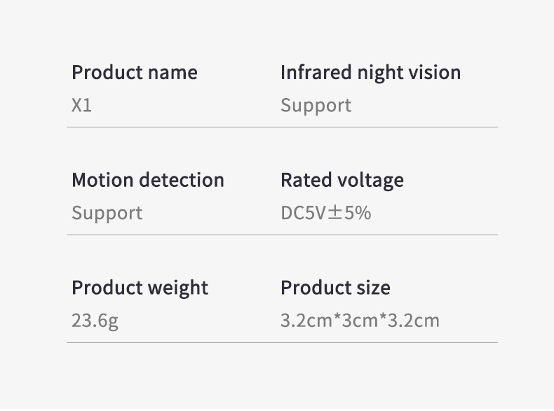 小方塊無線1080P高清夜視攝像頭智能監控器 英文详情页 09