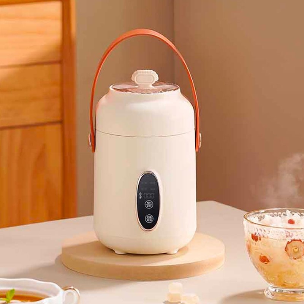 升級款2.0 500W 輕巧便攜燉煮鍋900ML