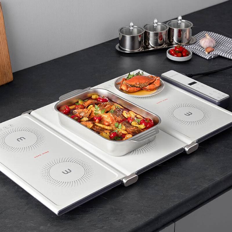 纖薄摺疊式暖菜板