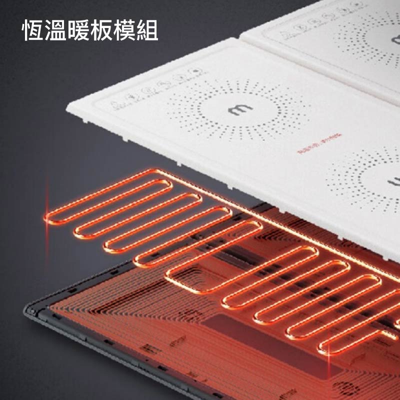 纖薄摺疊式暖菜板