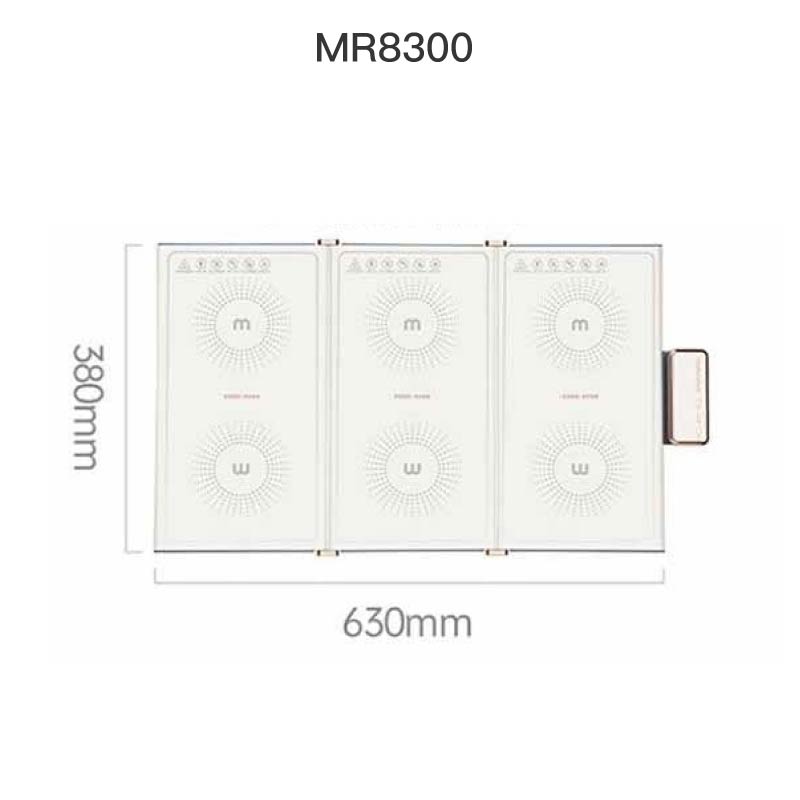 纖薄摺疊式暖菜板