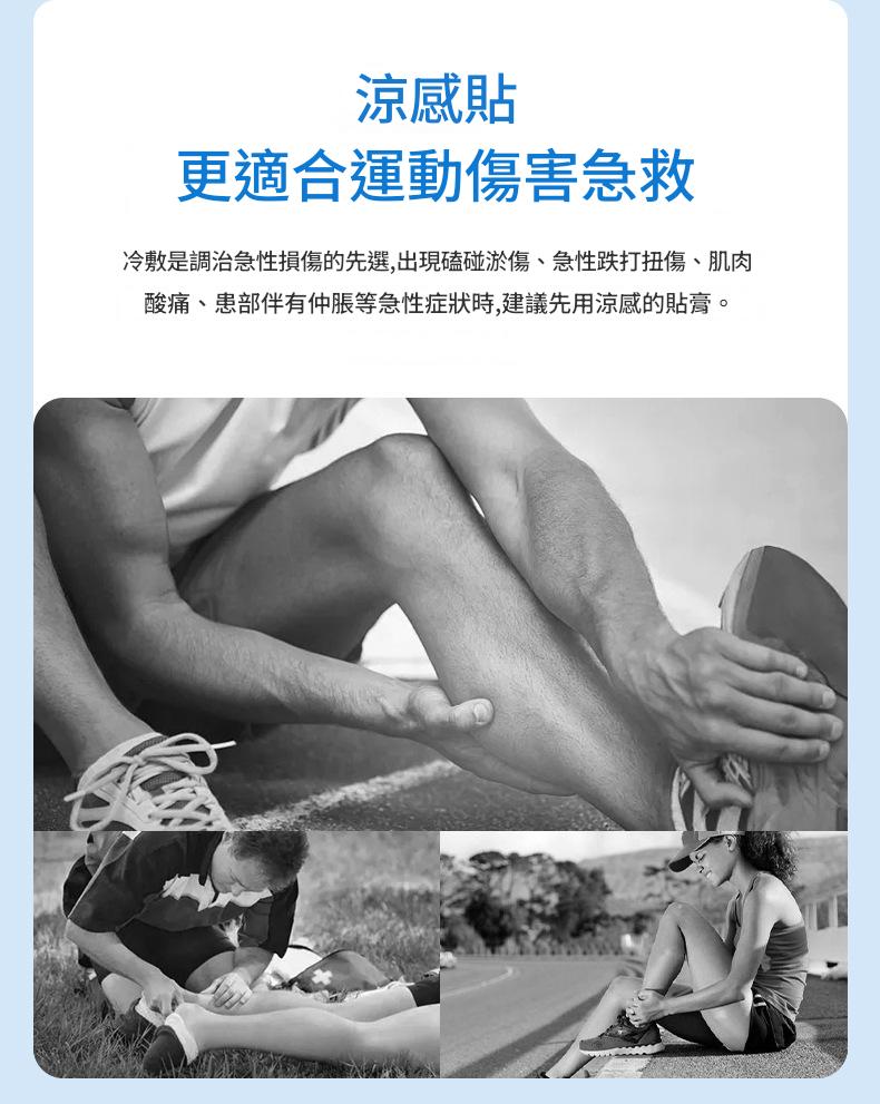 【久桓貼鎮痛貼】四面彈力布|輕薄透氣可剪裁|關節筋骨全適用|快速緩解疼痛! 3 7