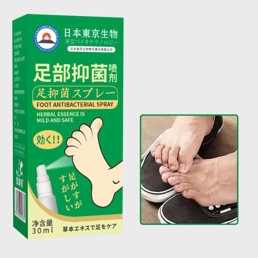 日本東京生物「草本足部抑菌噴霧」30ml/支