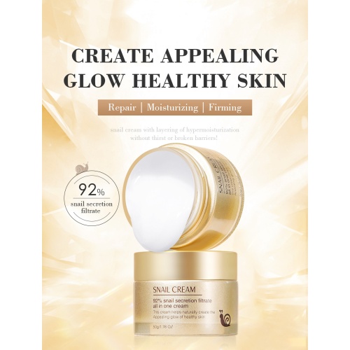 ✨【92%蝸牛精華全效修護霜】✨50gx2