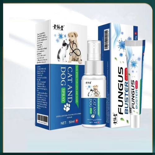 🐾【草稿堂】寵物驅蟲抑菌防護套裝(50ml+250g)