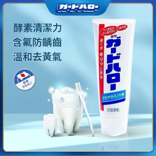 花王大白牙膏 薄荷清新口氣165g/2支