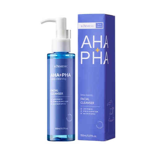 KORMESIC AHA+PHA 深層滋潤潔面乳——韓系科技煥膚，深補水透亮肌(150ml x3支)