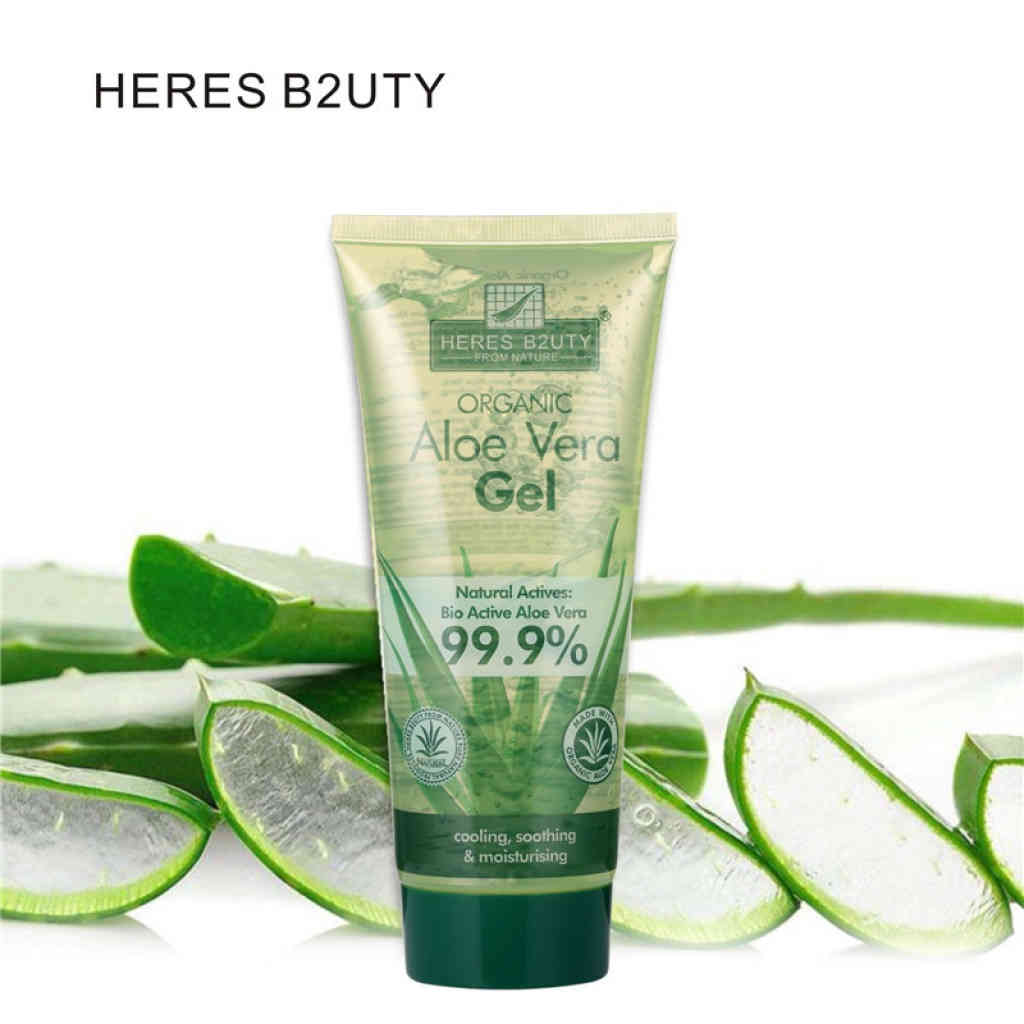 HERES B2UTY 99.9%天然活性有機蘆薈凝膠 蘆薈|2支裝