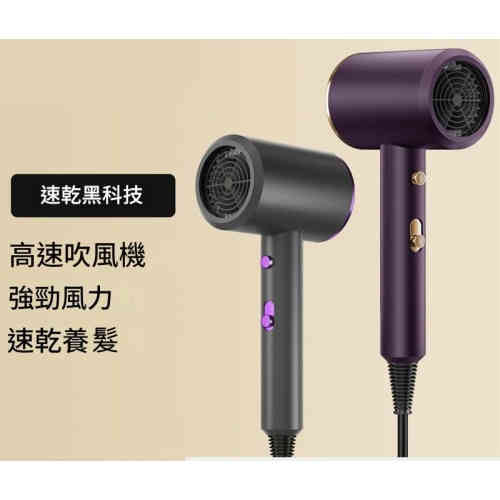 輕巧藍光離子速乾式吹風機