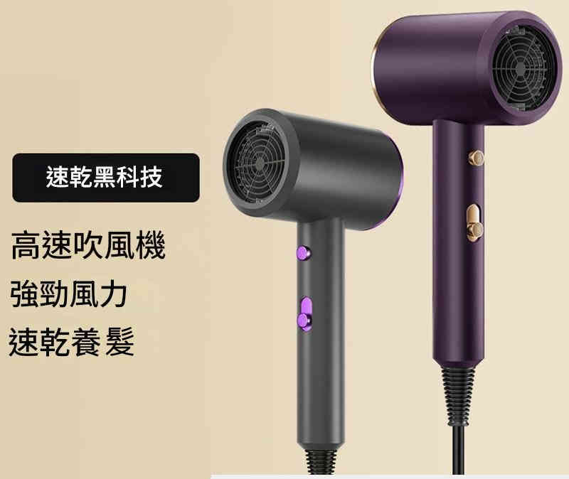 19 輕巧藍光離子速乾式吹風機