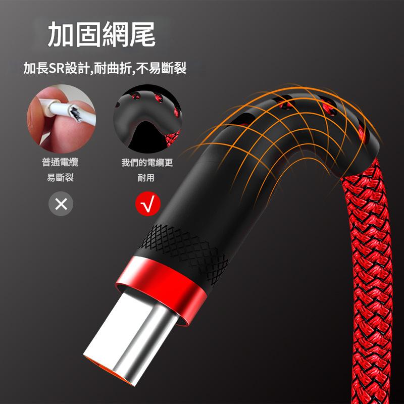 主图-04 加長(2米/3米/5米/8米)Lightning & Type-C 充電線套裝|遠距快充・極速傳輸 - Image 3