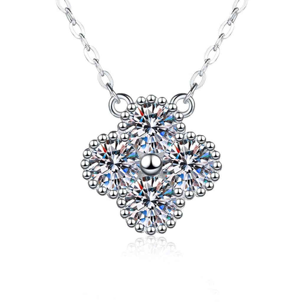 s925純銀3m_4m_5m莫桑鑽四葉草吊墜鎖骨鏈頸鍊 A 1 27 1024x1024