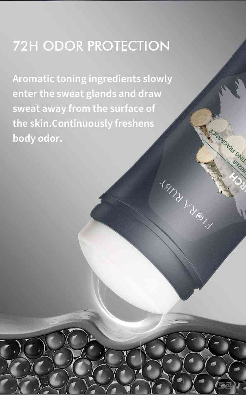 B (4) FLORA RUBY 72小時長效抑汗香體膏 74g/支 x2支 - 告別尷尬,自信隨行 - Image 4