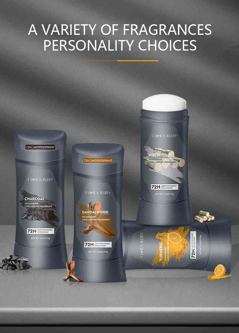 B (5) FLORA RUBY 72小時長效抑汗香體膏 74g/支 x2支 - 告別尷尬,自信隨行 - Image 5