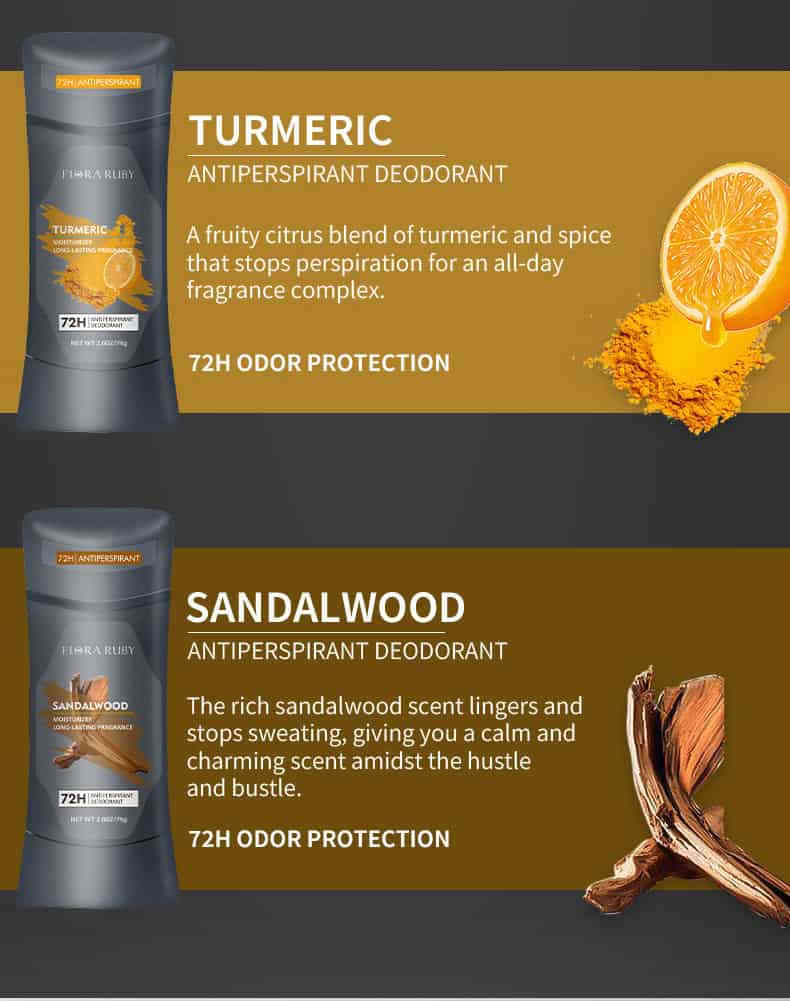 B (7) FLORA RUBY 72小時長效抑汗香體膏 74g/支 x2支 - 告別尷尬,自信隨行 - Image 7