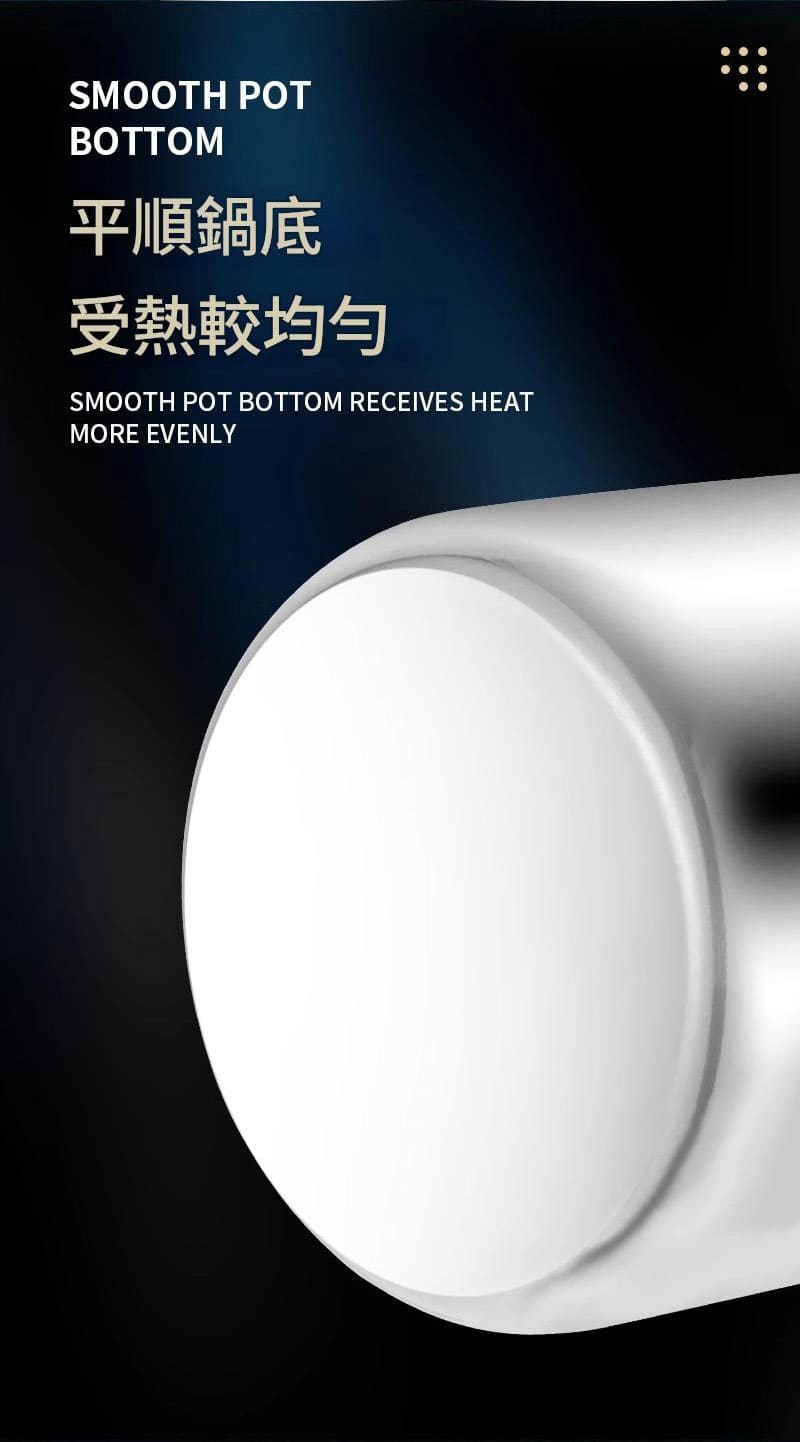 多功能食品級不鏽鋼加深炸鍋1.5L - 省油設計、防濺油、可熱奶、濾油快,一鍋搞定全家美食 ELEVATED FRYER 06