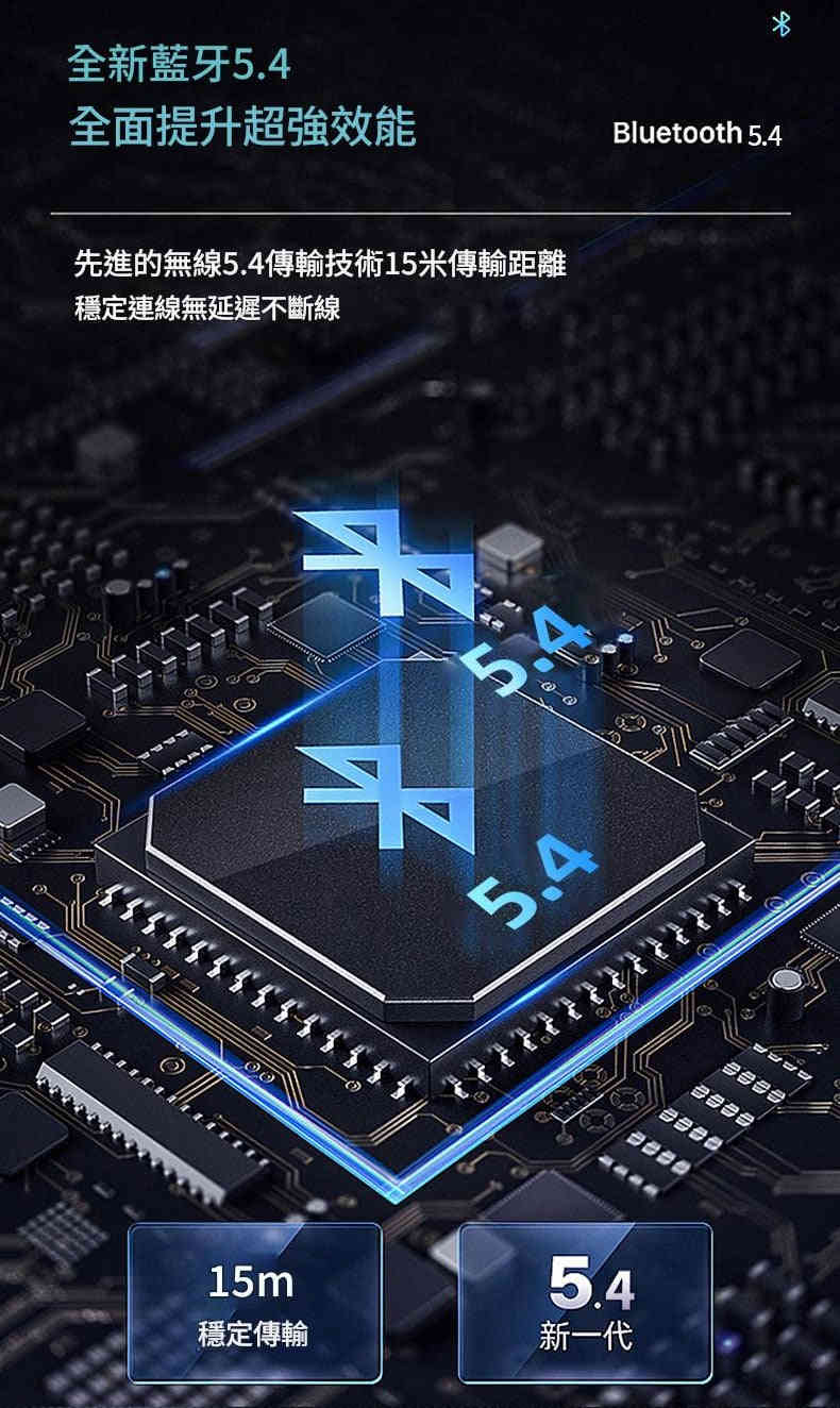 JURGEN LANGE T2 掛耳式藍牙耳機 | 開放式不入耳設計 | 藍牙5.4 | 杜比全景音效 | 46小時續航 | IPX4防水 | 智能觸控 | 運動耳機首選 JURGEN LANGE Bt Earphone 05