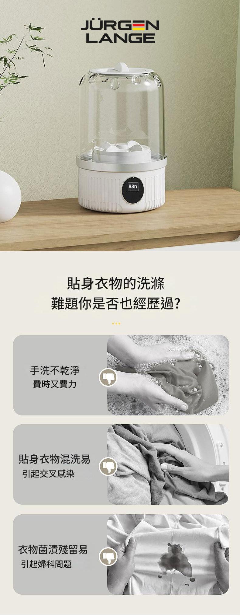 JURGEN LANGE Mini Washer 01