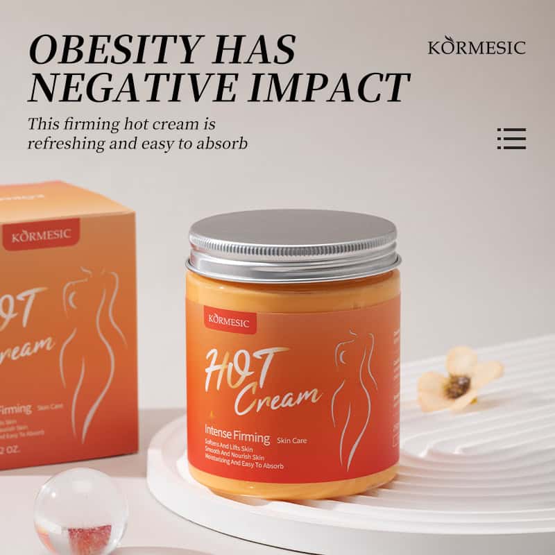【KORMESIC熱感緊緻霜】雙容量選擇|60g便攜裝/250g家庭裝|運動塑形神器|Botanical植物萃取|熱感燃脂緊緻 KORMESIC Hotcream1